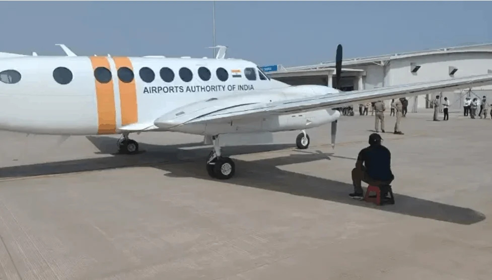 AAI Aircraft Trial Landing Marks Progress for Dholera International Airport Project